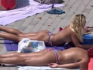 Sans bra Swimsuit Cool Scorching maidens Public Pool Beach