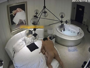 Spy web cam in motel apartment recorded japanese duo fuckin'